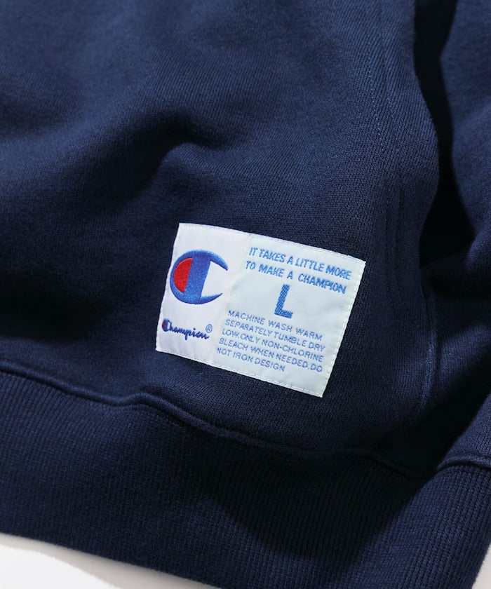 Champion × NAUTICA／日本聯名限定 NTC刷毛連帽外套