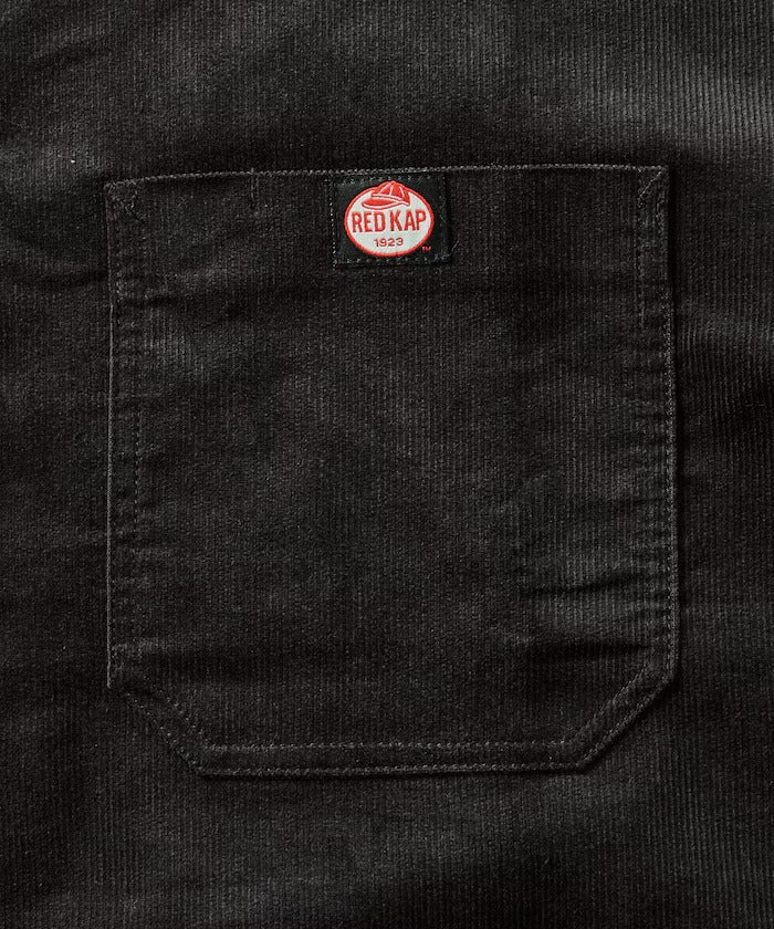 RED KAP × FREAK'S STORE／日本聯名限定 燈芯絨 半拉鏈 套頭長袖襯衫