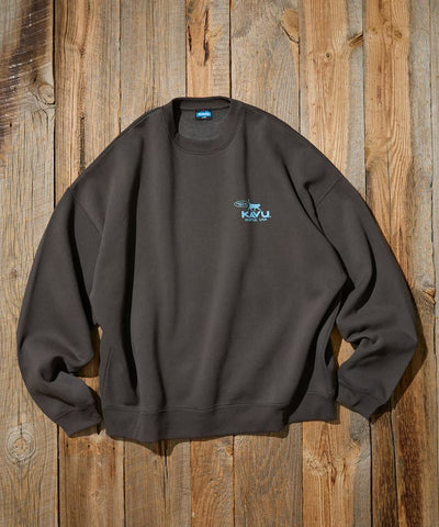 KAVU × FREAK'S STORE / 貓掌圖案 圓領衫（日本聯名限定）