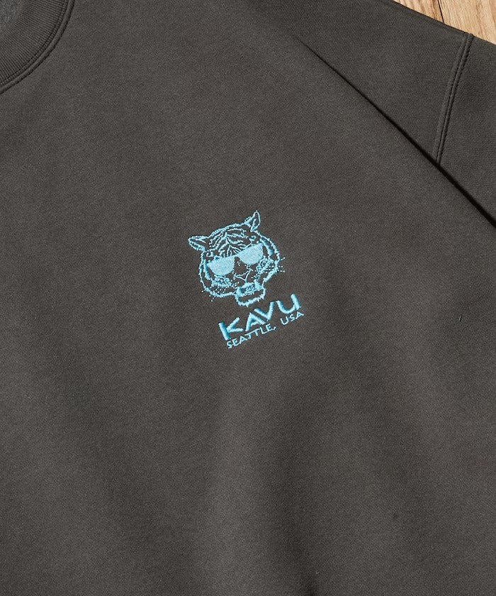 KAVU × FREAK'S STORE / 動物刺繡 圓領衫（日本聯名限定）