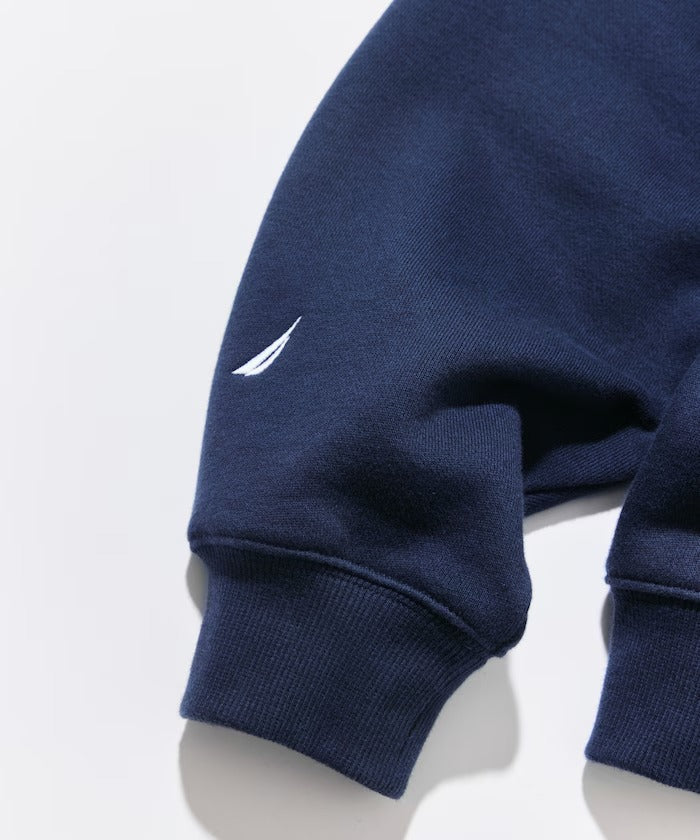 Champion × NAUTICA／日本聯名限定 刷毛 圓領衫