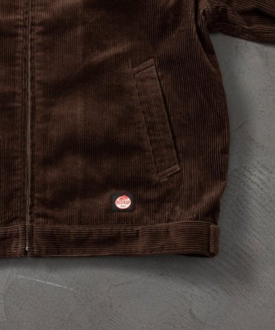 RED KAP × FREAK'S STORE／日本聯名限定 SMU JK-22 SHORT LENGTH 拉鍊燈芯絨工裝外套
