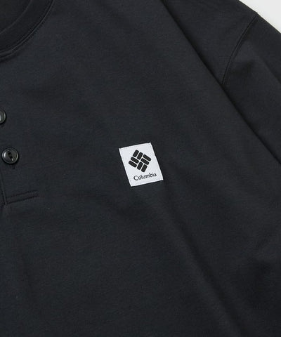 Columbia×FREAK'S STORE／別注亨利領 長袖T恤