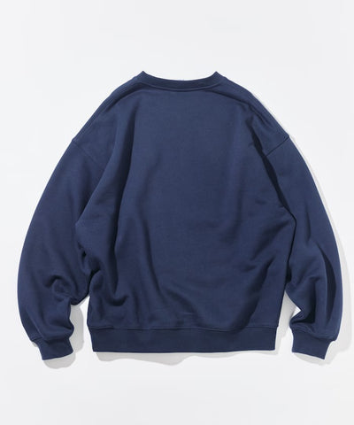 Champion × NAUTICA／日本聯名限定 刺繡刷毛 圓領衫