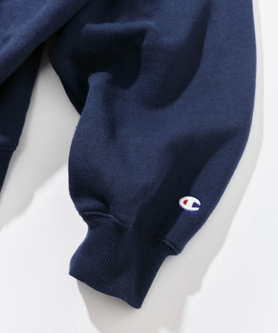 Champion × NAUTICA／日本聯名限定 刺繡刷毛連帽外套