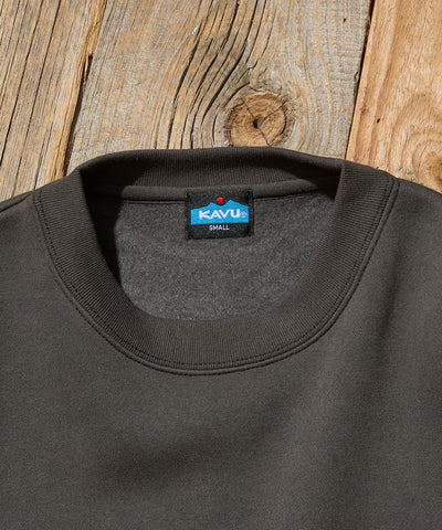 KAVU × FREAK'S STORE / 圓標刷毛 圓領衫（日本聯名限定）