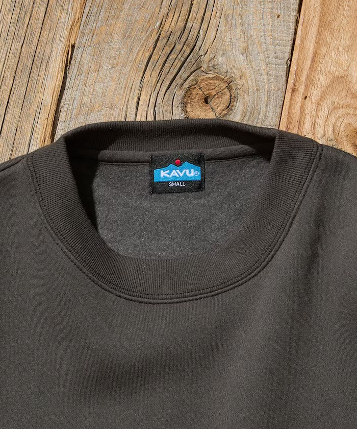 KAVU × FREAK'S STORE / 圓標刷毛 圓領衫（日本聯名限定）