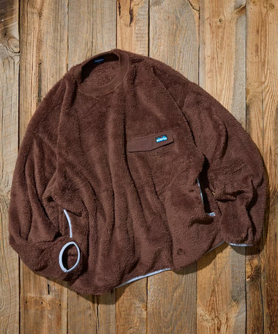 KAVU × FREAK'S STORE / 長毛絨刷毛 圓領衫（日本聯名限定）