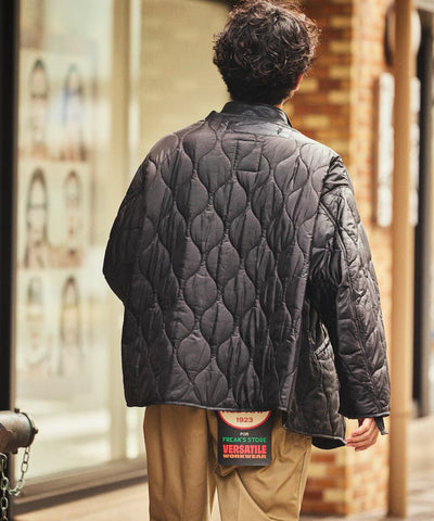 FREAK'S STORE / 褪色加工3WAY M-65短版軍裝外套＆鋪棉內裡組（26FW）