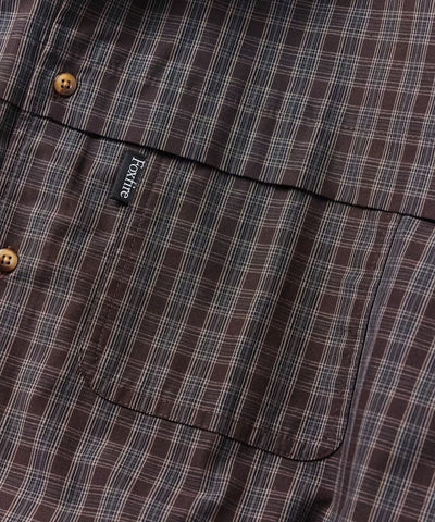 Foxfire × FREAK'S STORE／格紋口袋長袖釣魚襯衫（日本聯名限定）