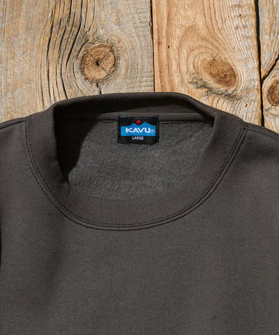 KAVU × FREAK'S STORE / 漢堡貓刺繡 圓領衫（日本聯名限定）