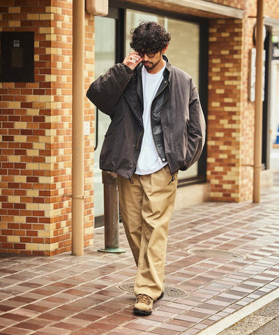FREAK'S STORE / 褪色加工3WAY M-65短版軍裝外套＆鋪棉內裡組（26FW）
