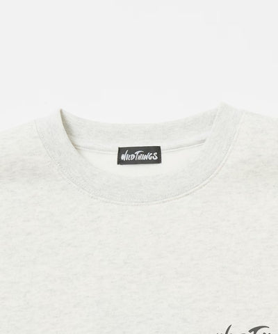 WILD THINGS×FREAK'S STORE / 貓咪圖騰圓領衫（日本聯名限定）