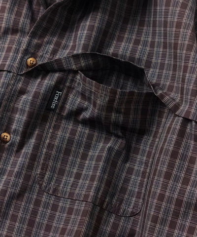 Foxfire × FREAK'S STORE／格紋口袋長袖釣魚襯衫（日本聯名限定）