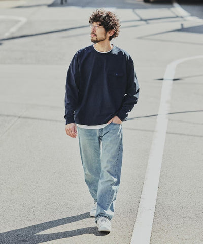 FREAK'S STORE／可收納長袖旅行套裝 附收納包 Fabric by SOLOTEX(R)