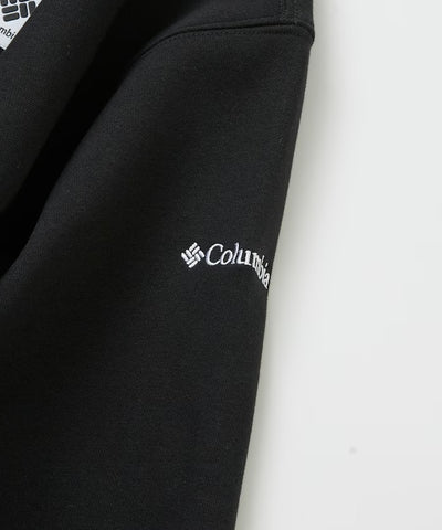 Columbia×FREAK'S STORE／別注 刺繡小LOGO 圓領衫