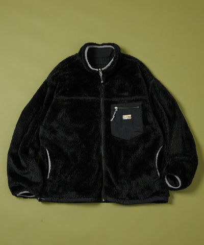 FREAK'S STORE / 雙面穿尼龍刷毛短版外套