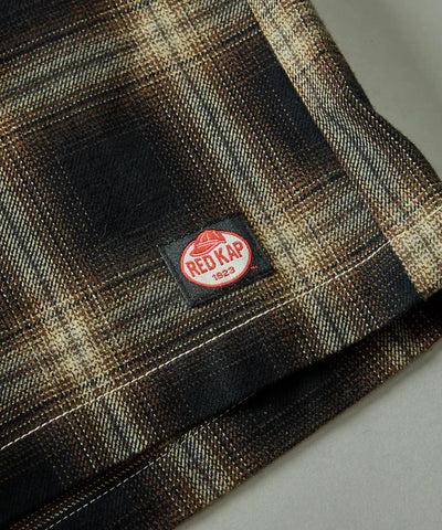RED KAP × FREAK'S STORE / 別注短版 法蘭絨 長袖工作襯衫