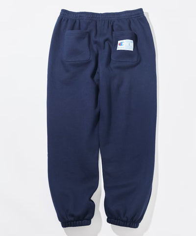Champion × NAUTICA／日本聯名限定  刺繡刷毛長褲