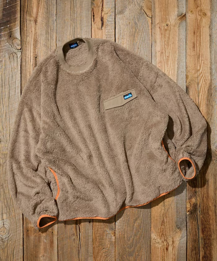 KAVU × FREAK'S STORE / 長毛絨刷毛 圓領衫（日本聯名限定）