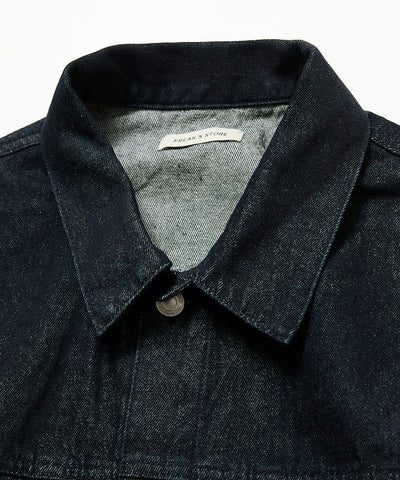 FREAK'S STORE / 限定異材質領 牛仔外套