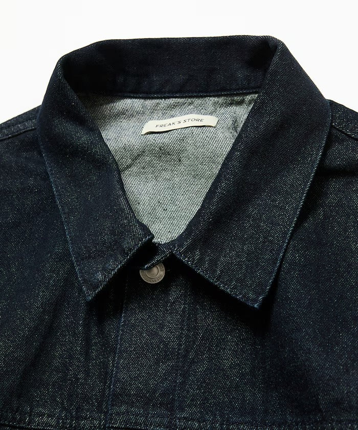 FREAK'S STORE / 限定異材質領 牛仔外套