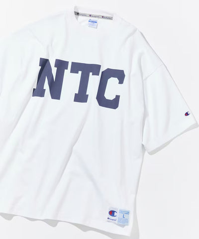 Champion × NAUTICA／日本聯名限定 NTC厚磅 圓領T恤