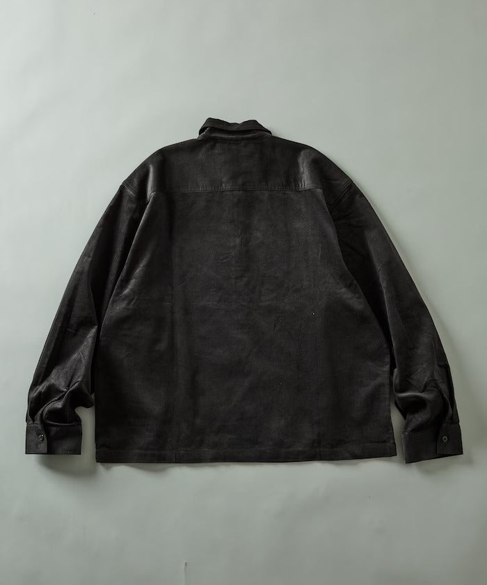 RED KAP × FREAK'S STORE／日本聯名限定 燈芯絨 半拉鏈 套頭長袖襯衫