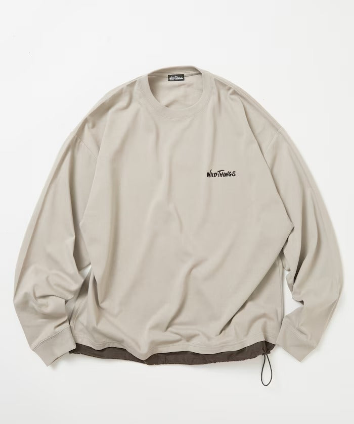 WILD THINGS×FREAK'S STORE / 假兩件長袖T恤（日本聯名限定）