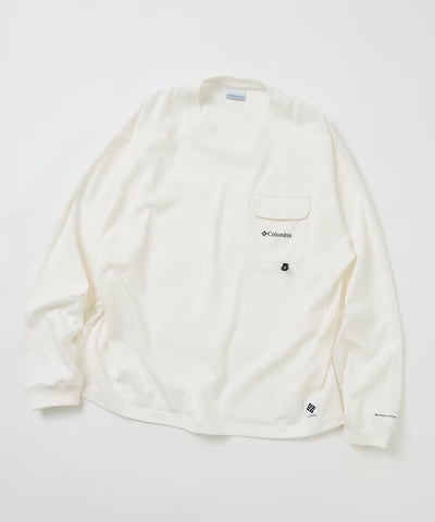 Columbia×FREAK'S STORE／別注口袋 長袖T恤