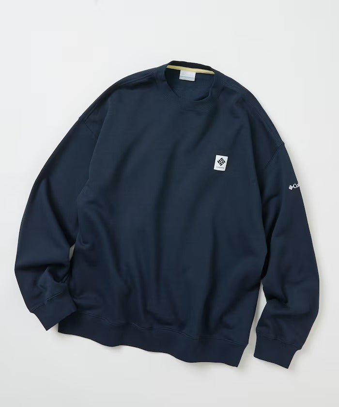 Columbia×FREAK'S STORE／別注 刺繡小LOGO 圓領衫