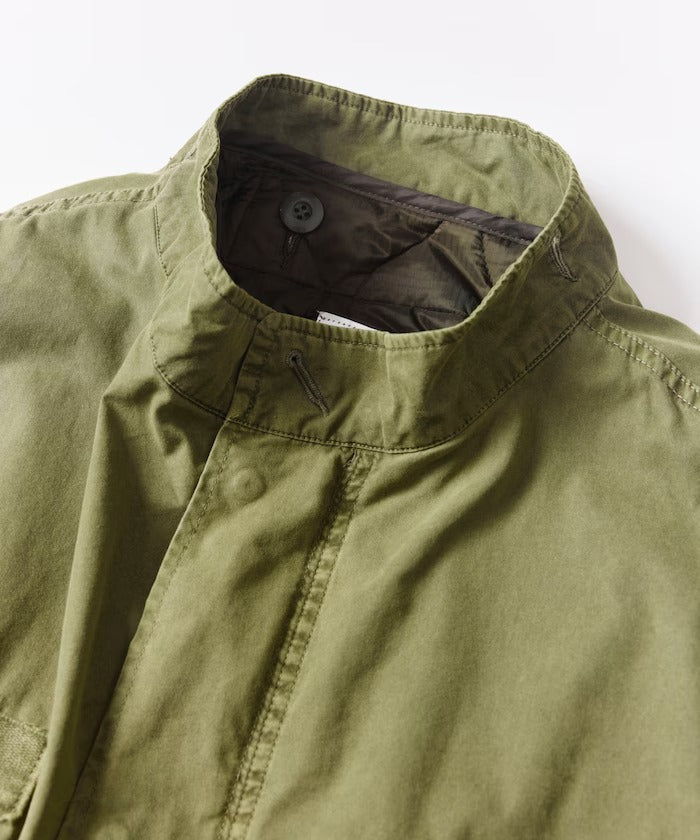 FREAK'S STORE / 做舊褪色3WAY M-65鋪棉內裡兩件式短版軍裝外套組（26FW）