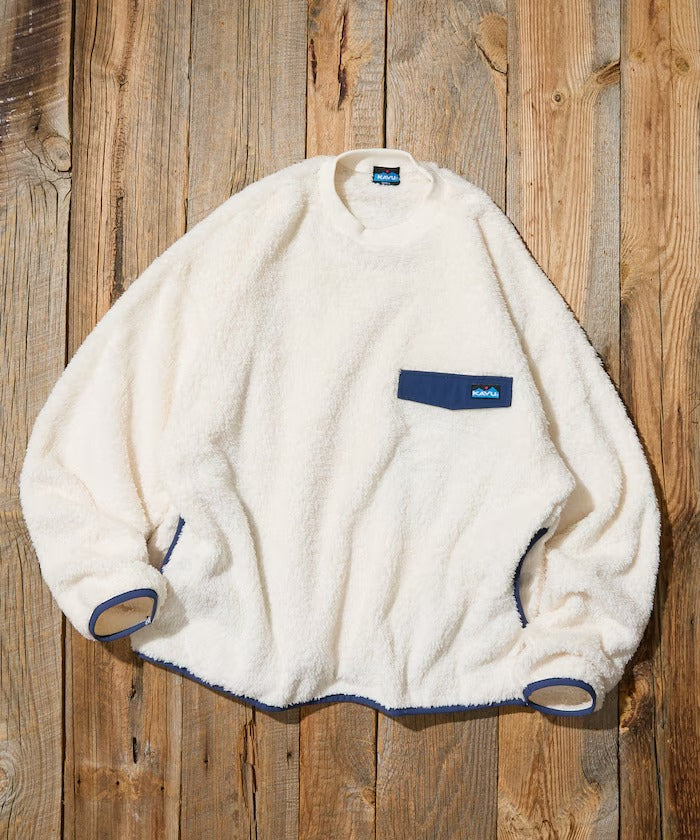 KAVU × FREAK'S STORE / 長毛絨刷毛 圓領衫（日本聯名限定）