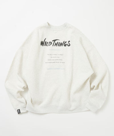 WILD THINGS×FREAK'S STORE / 反光印花圓領衫（日本聯名限定）