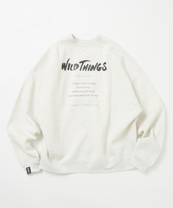 WILD THINGS×FREAK'S STORE / 反光印花圓領衫（日本聯名限定）
