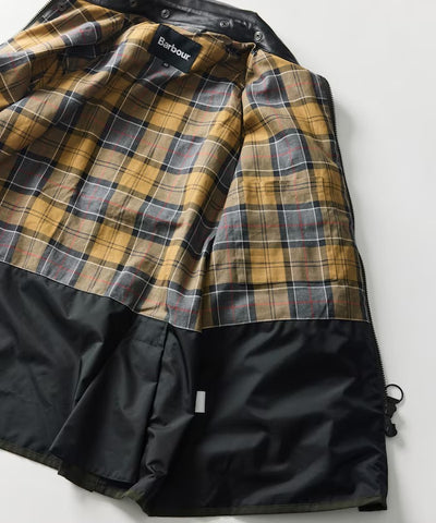 Barbour × Firsthand／別注羊皮革領寬版袖BEDALE騎士外套
