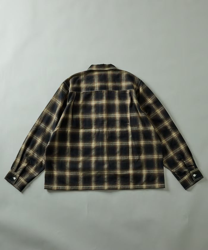 RED KAP × FREAK'S STORE / 別注短版 法蘭絨 長袖工作襯衫