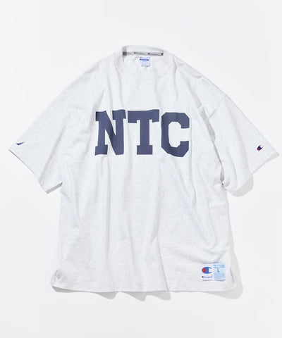 Champion × NAUTICA／日本聯名限定 NTC厚磅 圓領T恤