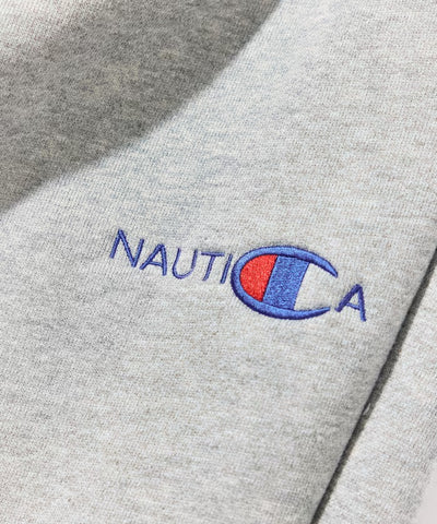 Champion × NAUTICA／日本聯名限定  刺繡刷毛長褲