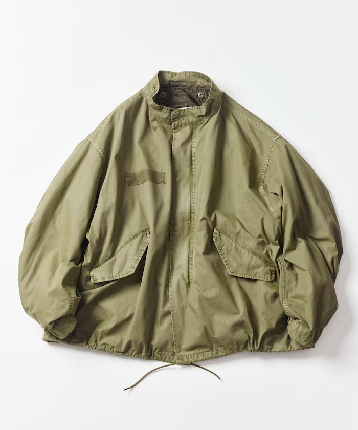 FREAK'S STORE / 褪色加工3WAY M-65短版軍裝外套＆鋪棉內裡組（26FW）