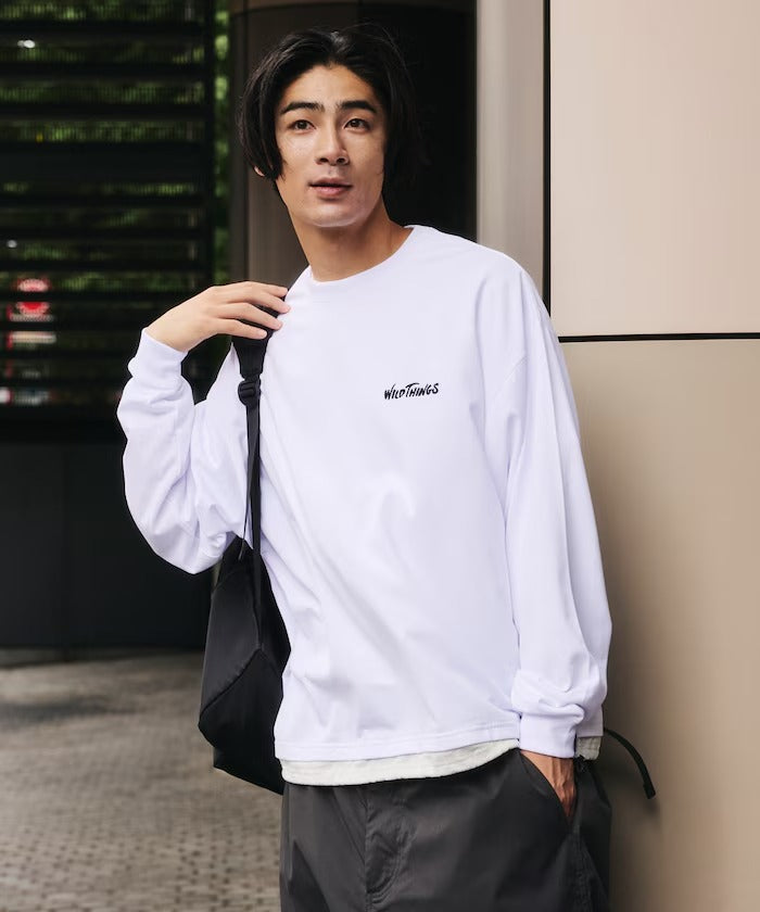 WILD THINGS×FREAK'S STORE / 假兩件長袖T恤（日本聯名限定）