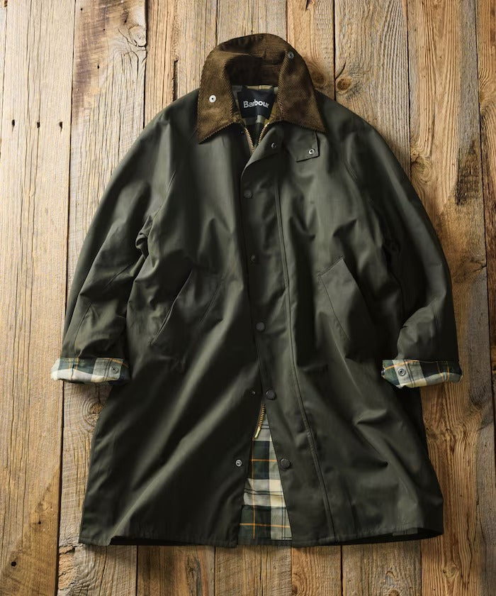 Barbour × FREAK'S STORE／日本聯名限定 TRANSPORT長版大衣外套