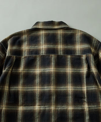 RED KAP × FREAK'S STORE / 別注短版 法蘭絨 長袖工作襯衫