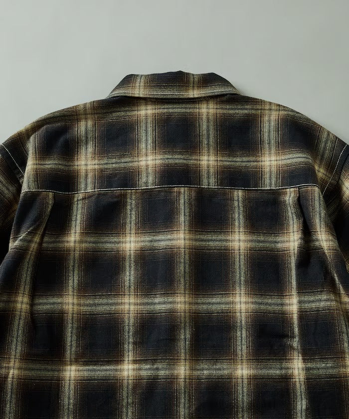 RED KAP × FREAK'S STORE / 別注短版 法蘭絨 長袖工作襯衫