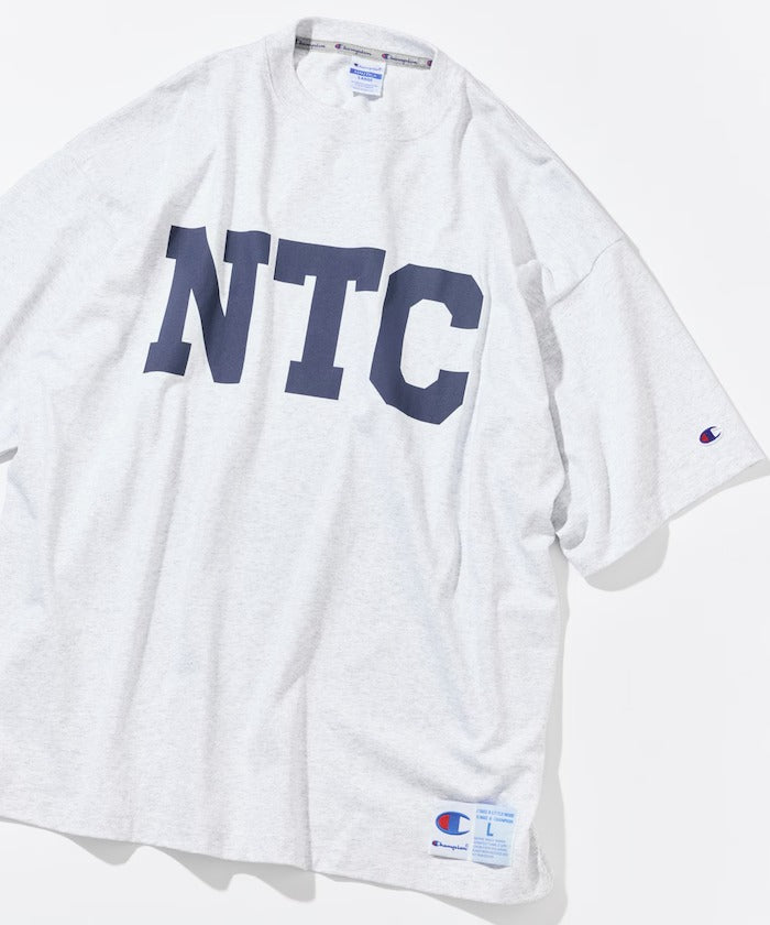 Champion × NAUTICA／日本聯名限定 NTC厚磅 圓領T恤
