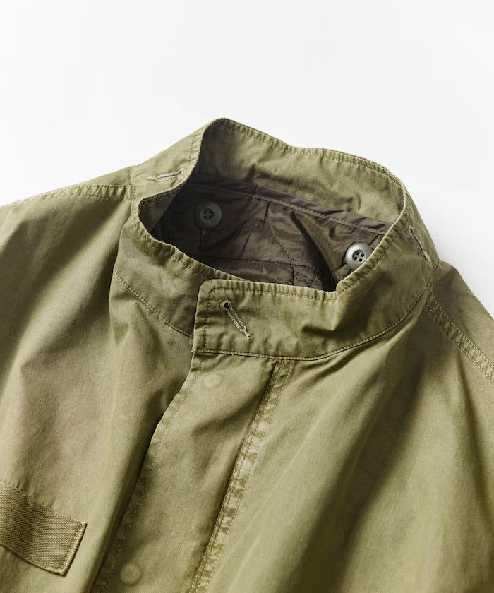 FREAK'S STORE / 褪色加工3WAY M-65短版軍裝外套＆鋪棉內裡組（26FW）