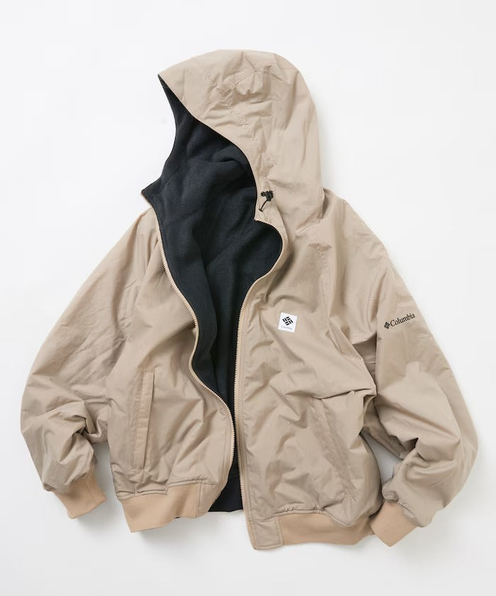 Columbia × FREAK'S STORE／日本聯名限定 雙面穿刷毛連帽外套