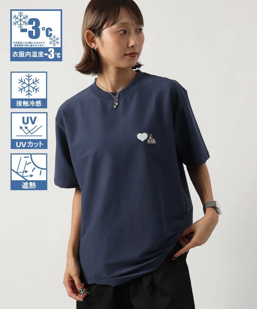 BEN DAVIS / 大猩猩 刺繡涼感 短袖T恤