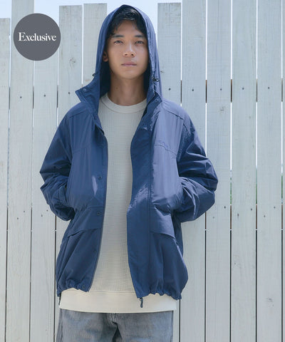 Snow Peak Apparel × DOORS / 日本聯名限定 尼龍潑水連帽外套