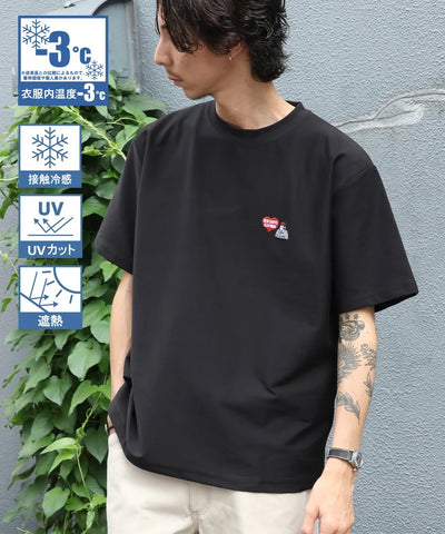 BEN DAVIS / 大猩猩 刺繡涼感 短袖T恤